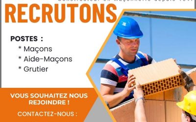 Nous recrutons !