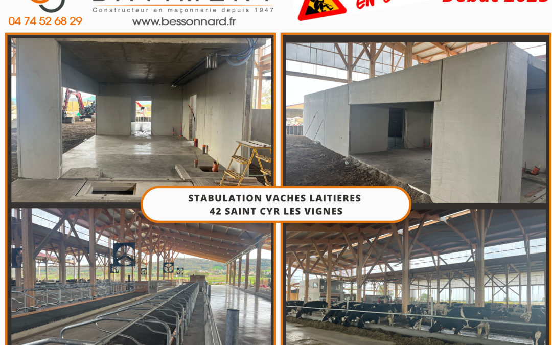 Les chantiers fin 2024 – début 2025
